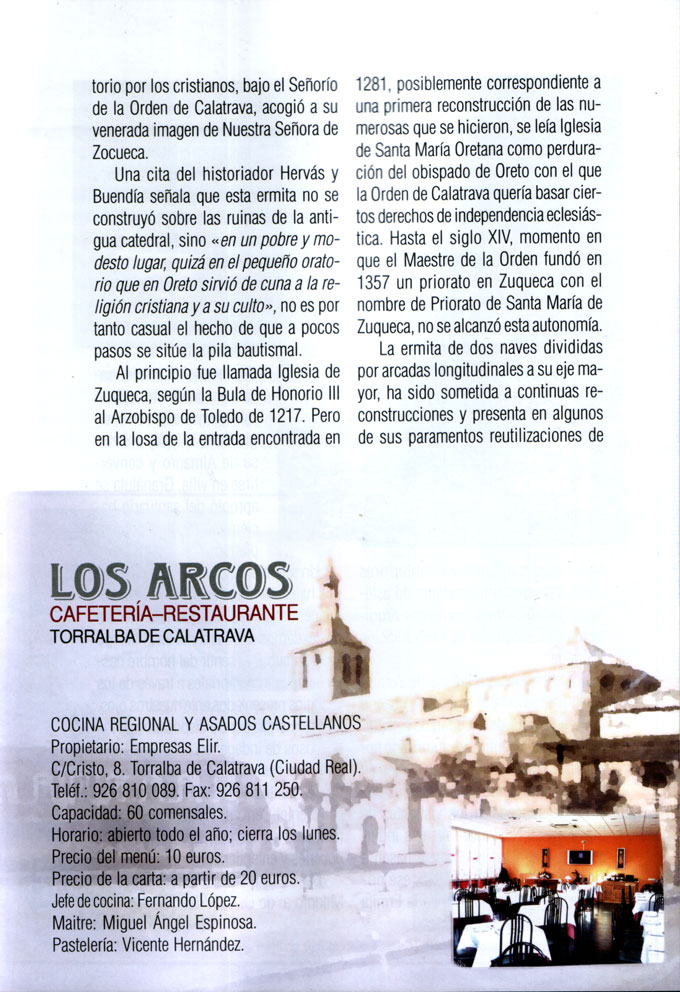 Oreto y Zuqueca, encrucijada de civilizacioens