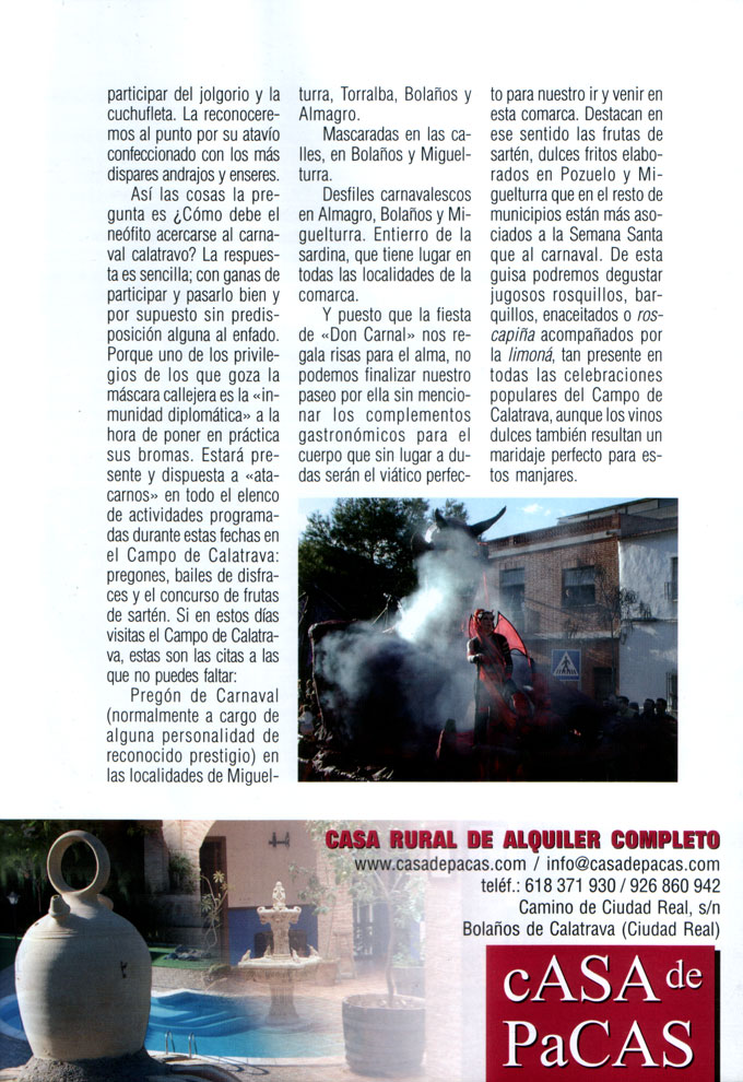 La Semana Santa Calatrava, una celebraci�n diferente