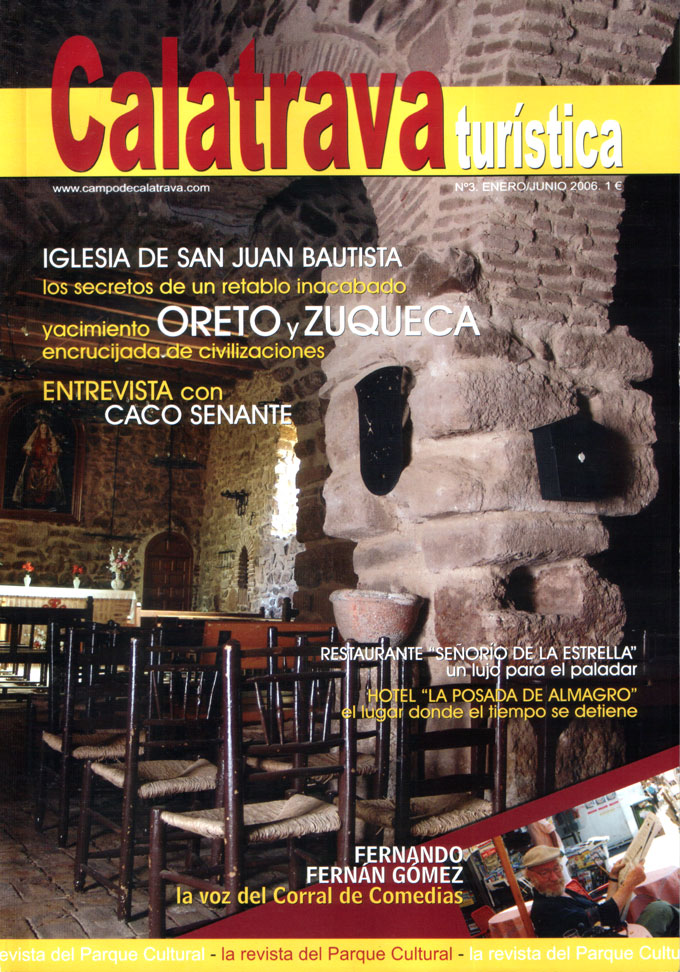 Portada del n�mero 3 de la Revista Calatava Tur�stica